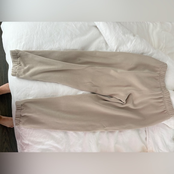 Scuba mid rise oversized jogger regular length Mojave tan - Picture 5 of 6